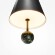 Maytoni Bell MOD534PL-L11B3K Светильник подвесной светодиодный, плафон конус 150мм черный матовый, шар натуральный зеленый мрамор, LED 11Вт 3000K 600Лм CRI90 120° IP20 220V