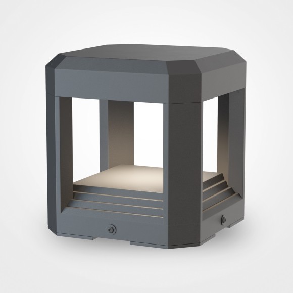 Уличный наземный светильник Maytoni O019FL-L13GR3K Royal Mile IP65 светодиодный LED 13W