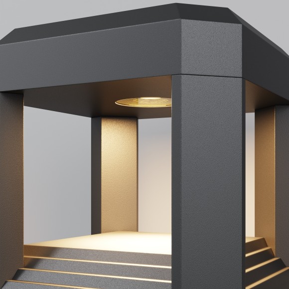 Уличный наземный светильник Maytoni O019FL-L13GR3K Royal Mile IP65 светодиодный LED 13W