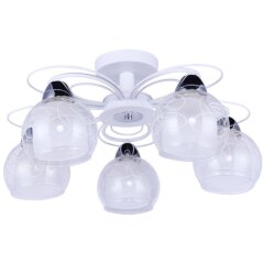 Люстра потолочная Arte Lamp A7585PL-5WH SANSA под лампы 5xE27 40W Люстра потолочная Arte Lamp A7585PL-5WH SANSA под лампы 5xE27 40W