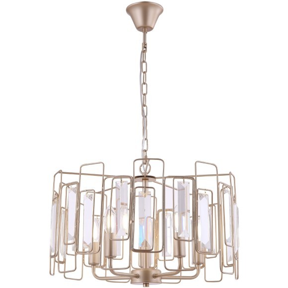 Подвесная люстра хрустальная Rowena FR5045PL-05G