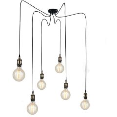 LOFT1162A/6 Люстра-паук LOFT IT Spider LOFT1162A/6 Люстра-паук LOFT IT Spider
