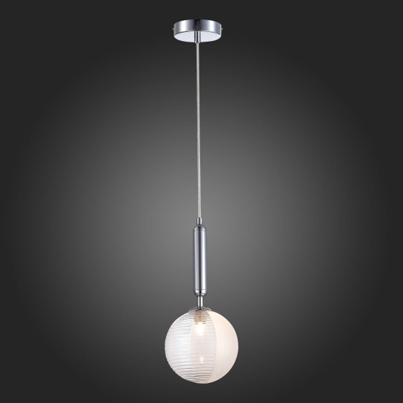 SLE1096-103-01 Подвес Хром/Прозрачный G9 1*5W AVEIRO SLE1096-103-01 Подвес Хром/Прозрачный G9 1*5W AVEIRO