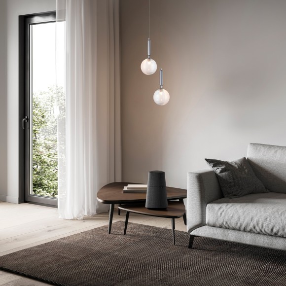 SLE1096-103-01 Подвес Хром/Прозрачный G9 1*5W AVEIRO SLE1096-103-01 Подвес Хром/Прозрачный G9 1*5W AVEIRO