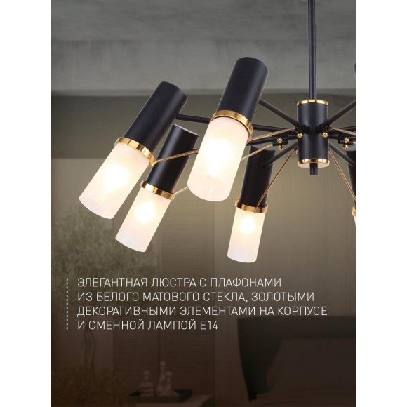 Потолочная люстра Viator 2558-8P
