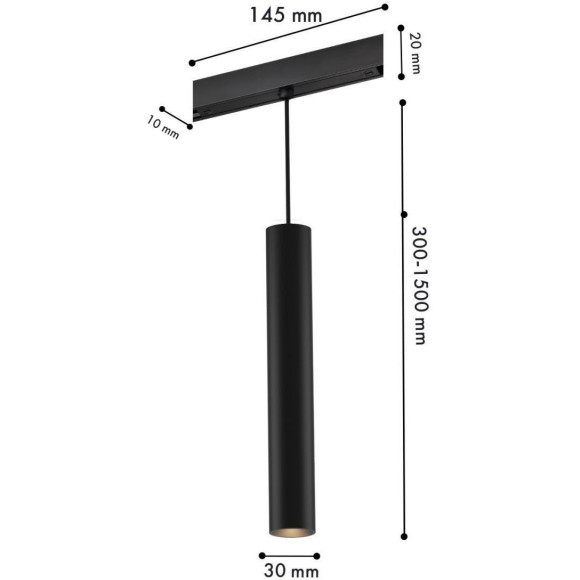 4586-1P Трековый магнитный светодиодный SMART (TUYA, Алиса, Bluetooth, Wi-Fi) светильник Favourite Logica 48V CRI90+ 3000-6000К 350Лм 24° 6
