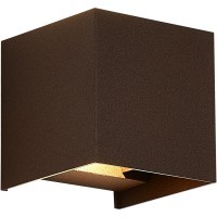 SL9513.601.01 Светильник уличный настенный ST-Luce кортен/кортен LED 1*10W 2700K BRIK