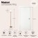Декоративный торшер Maytoni MOD013FL-01BS RING под лампу 1xE27 60W