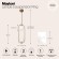 Подвесной светильник Maytoni MOD013PL-02BS1 RING под лампы 2xG9 25W