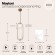 Подвесной светильник Maytoni MOD013PL-02BS1 RING под лампы 2xG9 25W