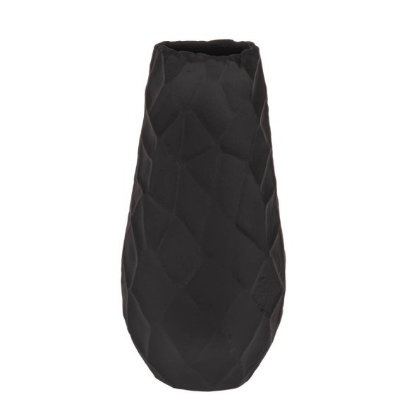421181 BULUAN Декоративная ваза алюминий черный L140, B120, H290
