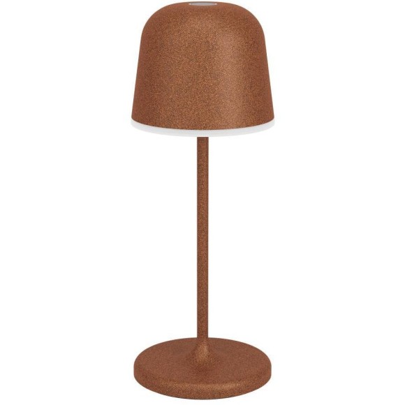 901879 Аккум. сенсорн. димм. настольная лампа MANNERA-S, H200, 1,8W(LED), IP54, 2500K, 3000K, 4000K, 170lm, алюминий, сталь, красно-бурый/пластик, бел