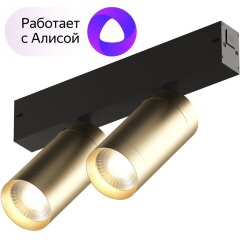DK8012-BG Трековый магнитный светодиодный SMART (TUYA, Алиса, Wi-Fi, пам. настроек) светильник Denkirs SMART 220V CRI90+ 3000-6000К 1560Лм 24° 18Вт DK8012-BG Трековый магнитный светодиодный SMART (TUYA, Алиса, Wi-Fi, пам. настроек) светильник Denkirs SMART 220V CRI90+ 3000-6000К 1560Лм 24° 18Вт