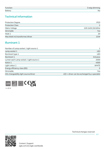 Потолочный светильник EGLO CALLIERA 901224, встроенный LED 20Вт, 4000К, CRI 80, 2500Лм, диммируемый, подключение 220В, арматура черная и латунная, белый пластиковый плафон, 490 × 445 мм, высота 110 мм Потолочный светильник EGLO CALLIERA 901224, встроенный LED 20Вт, 4000К, CRI 80, 2500Лм, диммируемый, подключение 220В, арматура черная и латунная, белый пластиковый плафон, 490 × 445 мм, высота 110 мм