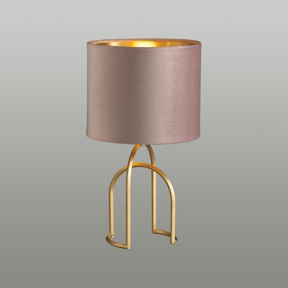 5661/1T MODERNI LN23 122 матовое золото, розовый Настольная лампа E14 40W 220V STACY