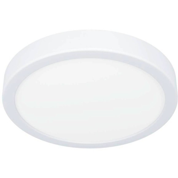 900654 Накладной светильник FUEVA 5, 17W (LED), 3000K, IP44, ?210, сталь, белый / пластик, белый