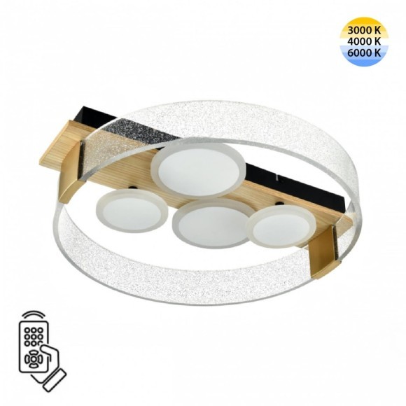 Светильник LED 40Вт 3000-6000К пульт ДУ Sonex SPOTS 7742/40L Светильник LED 40Вт 3000-6000К пульт ДУ Sonex SPOTS 7742/40L