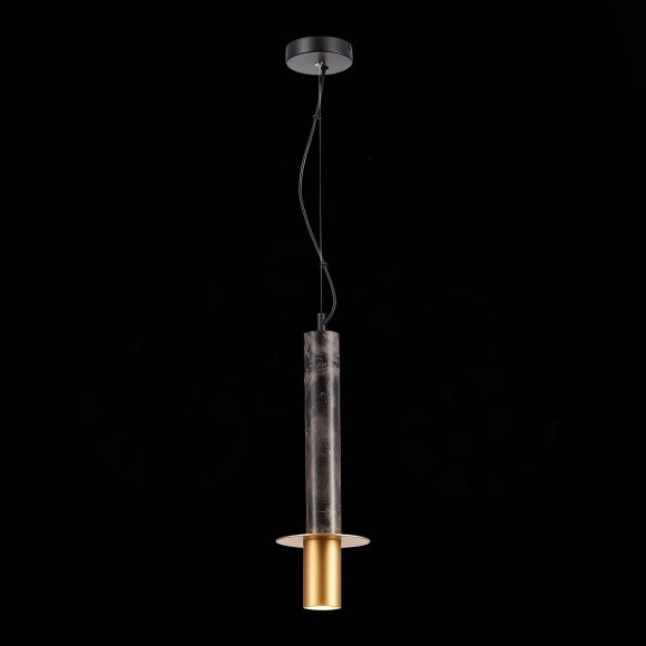 SL1211.403.01 ST Luce VARESE Подвес, GU10,1х5W, золотистый/черный, золотистый