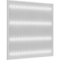 STP-A-1009-P-36-65K-40 Светильник ДВО ST Luce STANDART IP40 595*595*19 мм 36Вт 4200лм 6500К призма ( Коммерческое освещение