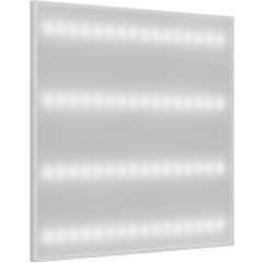 STP-A-1009-P-36-65K-40 Светильник ДВО ST Luce STANDART IP40 595*595*19 мм 36Вт 4200лм 6500К призма ( Коммерческое освещение