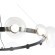 Люстра Crystal Lux BOSQUE SP12 BLACK/TRANSPARENT