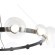 Люстра Crystal Lux BOSQUE SP12 BLACK/TRANSPARENT