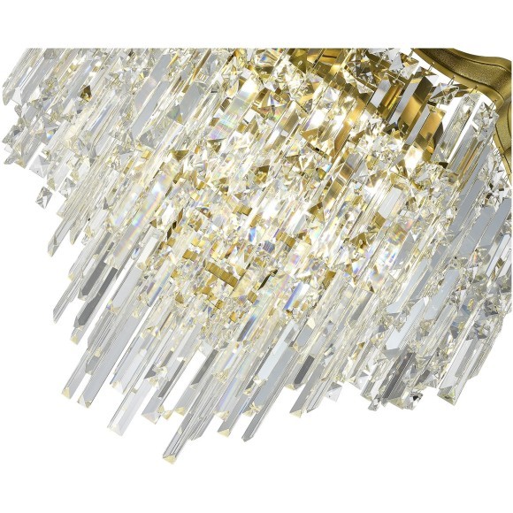 SL1659.302.07 Светильник потолочный ST-Luce Латунь/Прозрачный E14 7*60W OFELIA SL1659.302.07 Светильник потолочный ST-Luce Латунь/Прозрачный E14 7*60W OFELIA