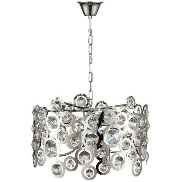 SL1103.103.08 Светильник подвесной ST-Luce Хром/Прозрачный,Хром E14 8*60W LETINA