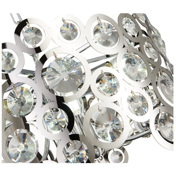 SL1103.103.08 Светильник подвесной ST-Luce Хром/Прозрачный,Хром E14 8*60W LETINA