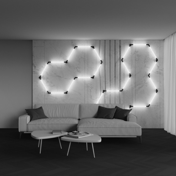 Светильник Larc для системы освещения Maytoni Shelf 300лм RA90 3000К 7Вт 360° C148CL-L500-7W3K-B