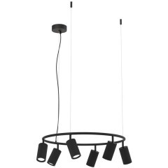 4635-6P, подвесная люстра, D600xH230/1500, 6xGU10x35W, excluded 4635-6P, подвесная люстра, D600xH230/1500, 6xGU10x35W, excluded