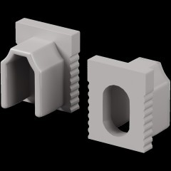 Комплект заглушек (для профиля 08×09) 10 шт., 642069 Комплект заглушек (для профиля 08×09) 10 шт., 642069