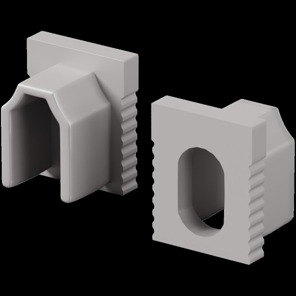 Комплект заглушек (для профиля 08×09) 10 шт., 642069 Комплект заглушек (для профиля 08×09) 10 шт., 642069