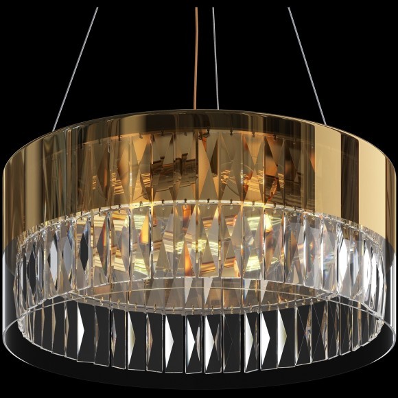 Подвесная люстра хрустальная Wonderland MOD313PL-06G