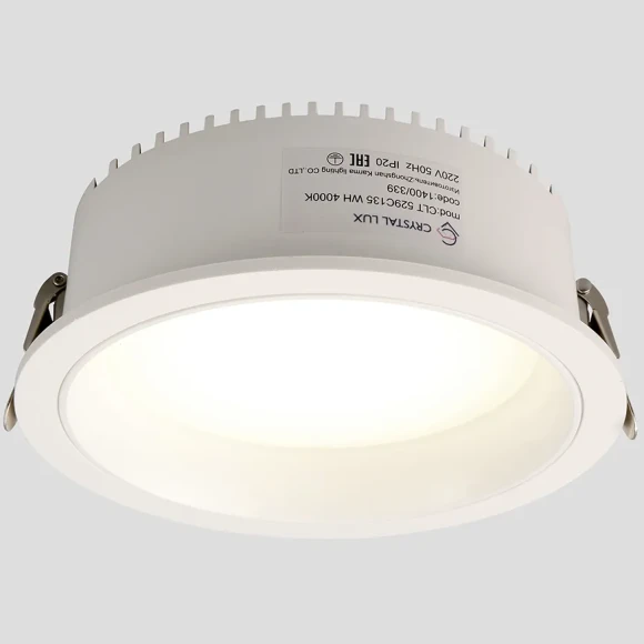 Светильник встраиваемый Crystal Lux CLT 529C135 WH 4000K 1400/339 Светильник встраиваемый Crystal Lux CLT 529C135 WH 4000K 1400/339