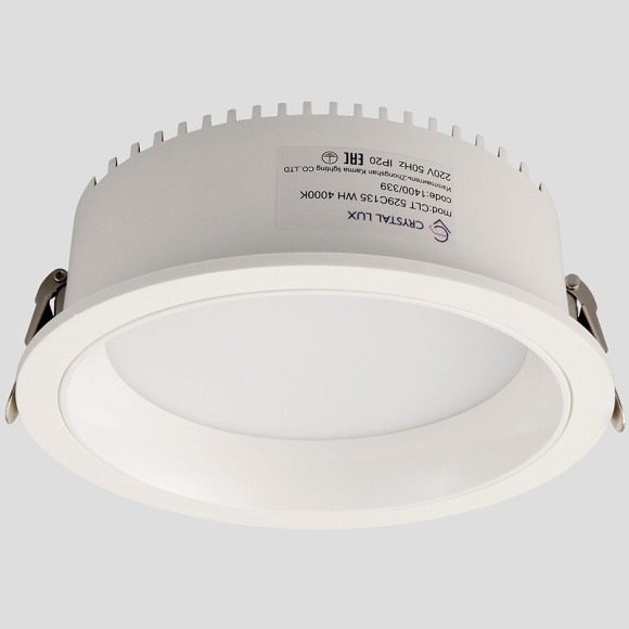 Светильник встраиваемый Crystal Lux CLT 529C135 WH 4000K 1400/339 Светильник встраиваемый Crystal Lux CLT 529C135 WH 4000K 1400/339