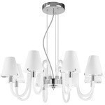Люстра подвесная Lightstar 760086 Bianco под лампы 8xG9 320W Люстра подвесная Lightstar 760086 Bianco под лампы 8xG9 320W