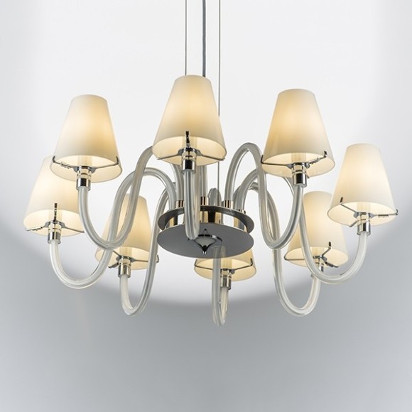 Люстра подвесная Lightstar 760086 Bianco под лампы 8xG9 320W Люстра подвесная Lightstar 760086 Bianco под лампы 8xG9 320W