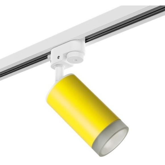 Однофазный двужильный трековый светильник Lightstar R1T43330 Rullo под сменную лампу GU10 Однофазный двужильный трековый светильник Lightstar R1T43330 Rullo под сменную лампу GU10