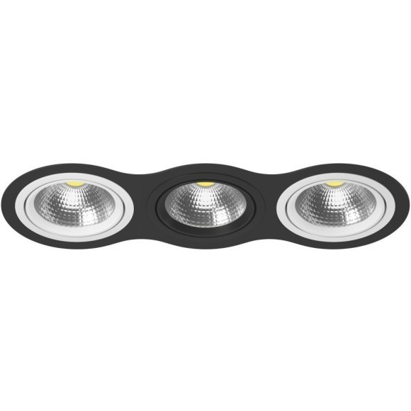 Встраиваемый светильник Lightstar i937600706 Intero 111 под лампы 3xGU10 150W
