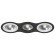 Встраиваемый светильник Lightstar i937600706 Intero 111 под лампы 3xGU10 150W