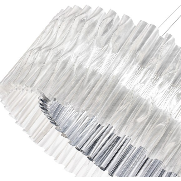 SL6012.103.01 Светильник подвесной ST-Luce Хром/Прозрачный LED 1*64W NAZARE