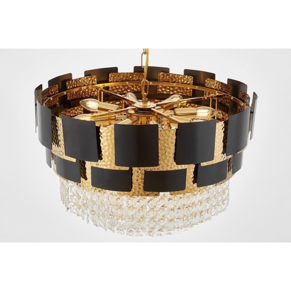 Подвесной светильник Lumina Deco LDP 7045-600 BK+GD Подвесной светильник Lumina Deco LDP 7045-600 BK+GD