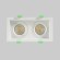Светильник встроенный Crystal Lux CLT 068C2 WH