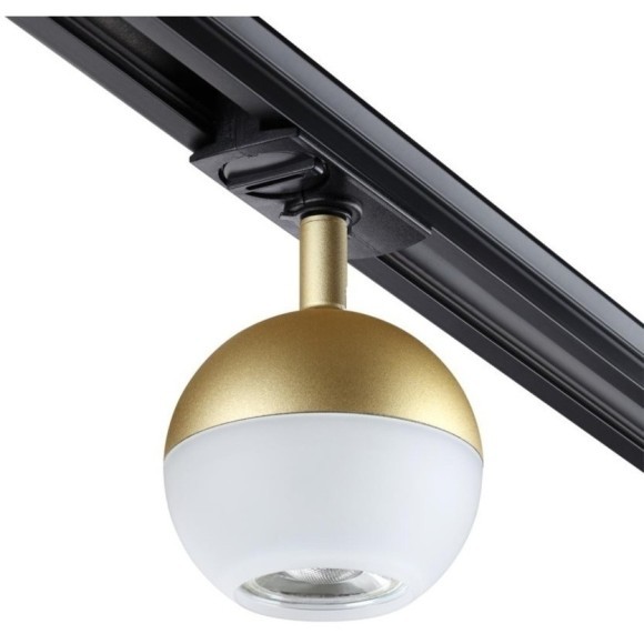 Трехжильный однофазный трековый светильник Novotech GARN 370825 Трехжильный однофазный трековый светильник Novotech GARN 370825