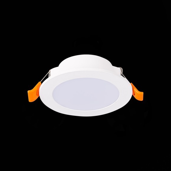 ST210.538.06 Св-к встр. Белый LED 1*6W 3000K 480Lm Ra80 110° IP20 D90xH30 220-240V Встраиваемые светильники