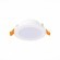 ST210.538.06 Св-к встр. Белый LED 1*6W 3000K 480Lm Ra80 110° IP20 D90xH30 220-240V Встраиваемые светильники