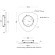 Бра Crystal Lux FRESA AP10W LED D270 WHITE