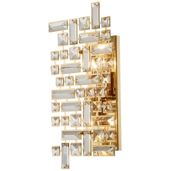 Светильник настенный хрустальный 2171/03/02W Stilfort, серия Tetrix Светильник настенный хрустальный 2171/03/02W Stilfort, серия Tetrix