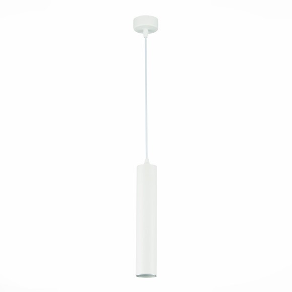 ST151.503.01 Светильник подвесной Белый GU10 1*50W  IP20 D54xH290 220V Без ламп Подвесные светильники